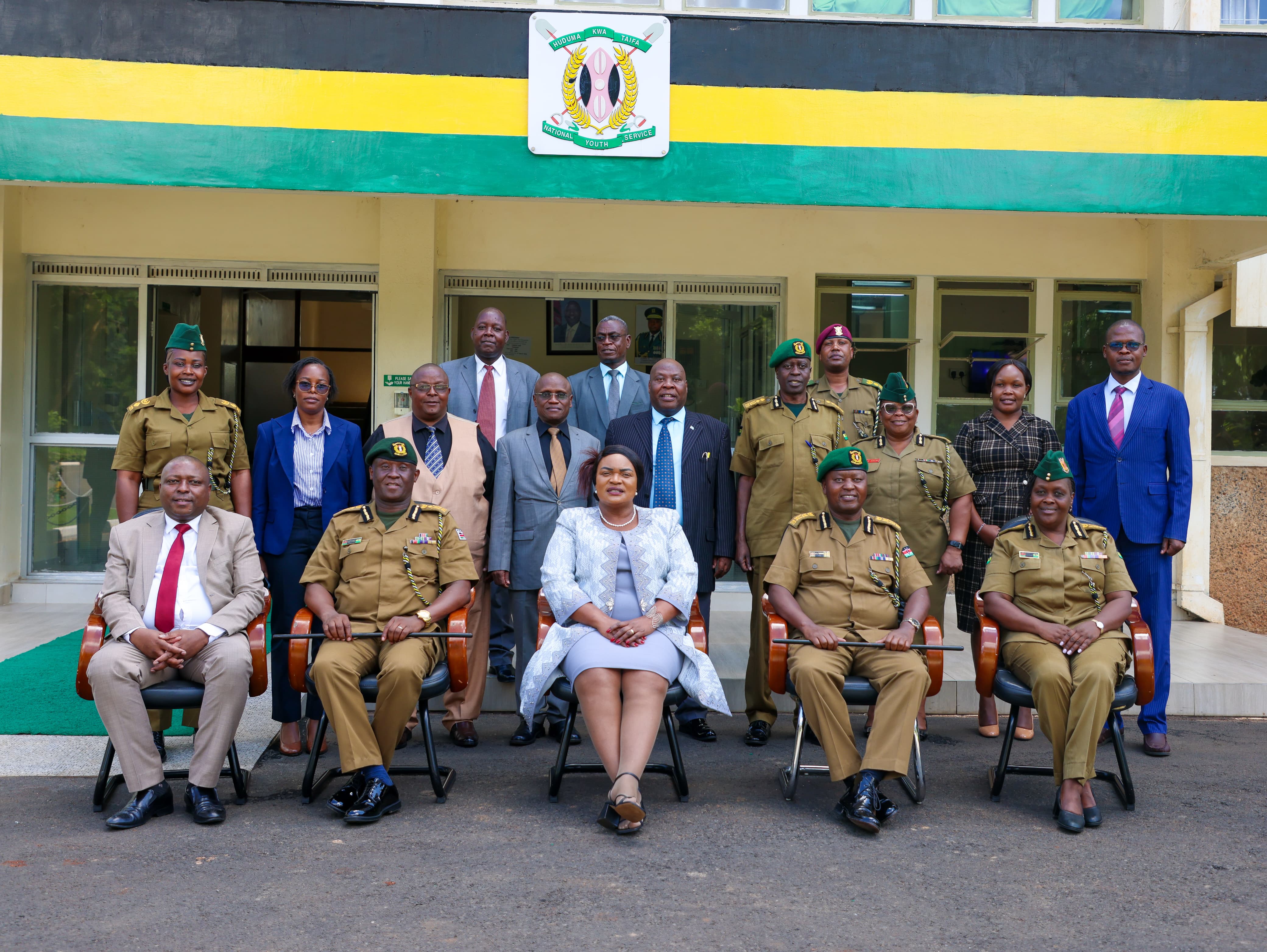 PS Dr. Jane  Imbunya meets NYS management to deliberate on strategic and operational matters 
