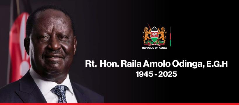 Rt. Hon. Raila Amolo Odinga, E.G.H