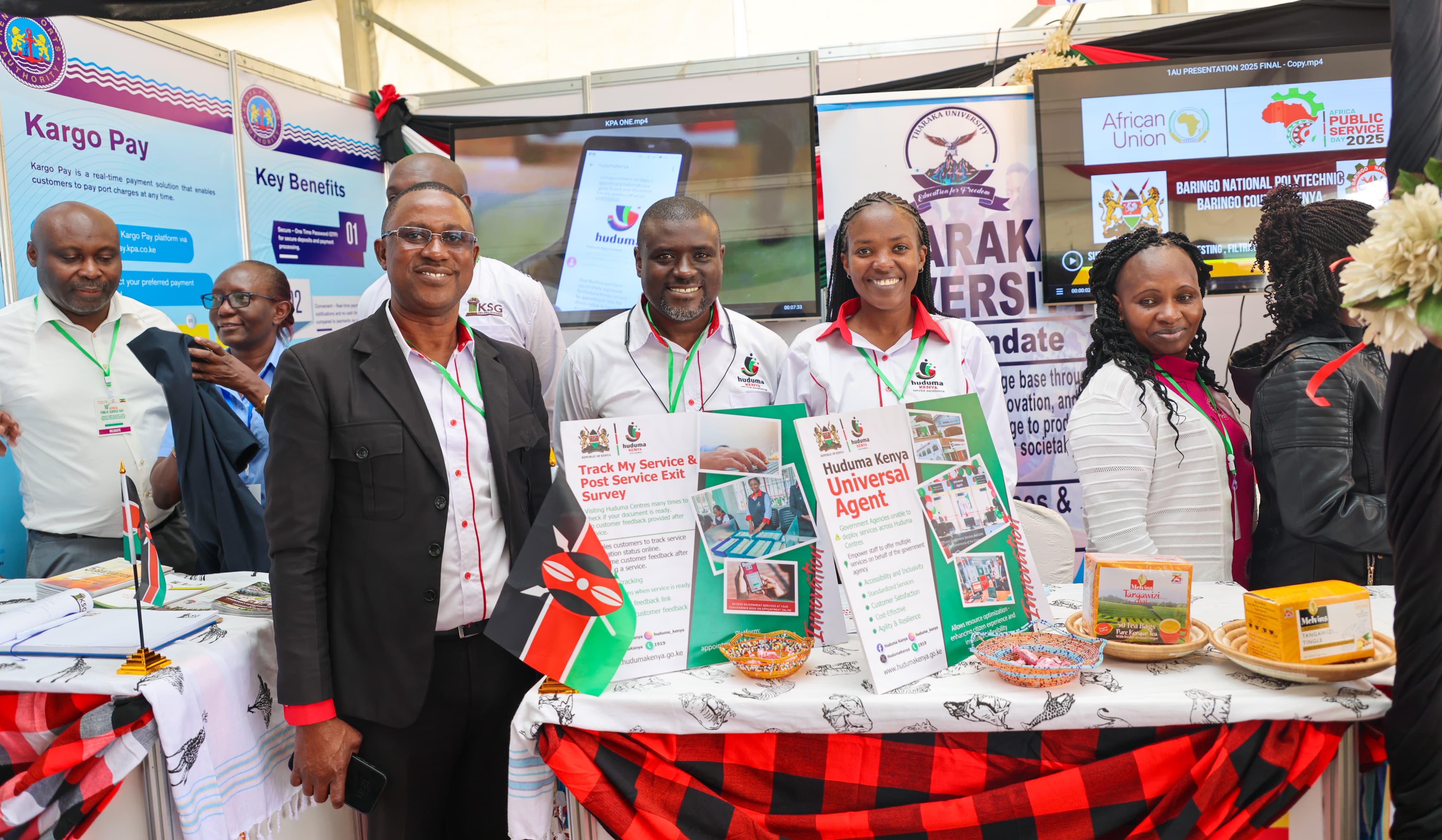 Tour of Innovation Stands, Addis Ababa 