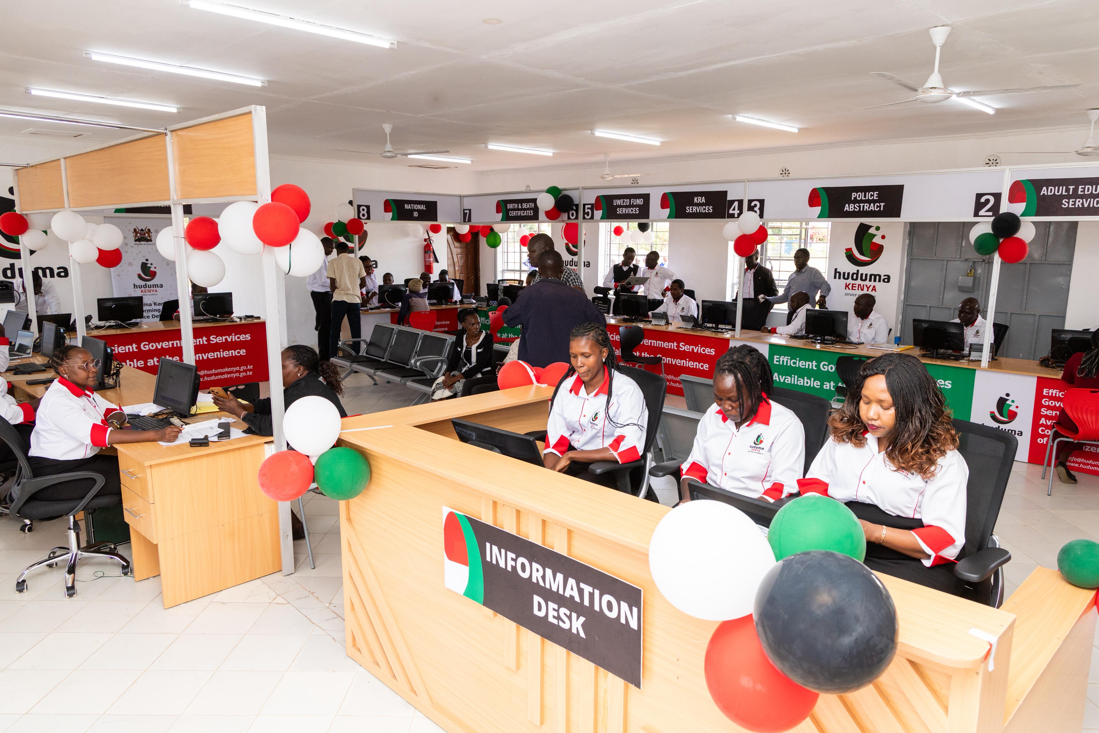 Mogotio Huduma Centre Launch 