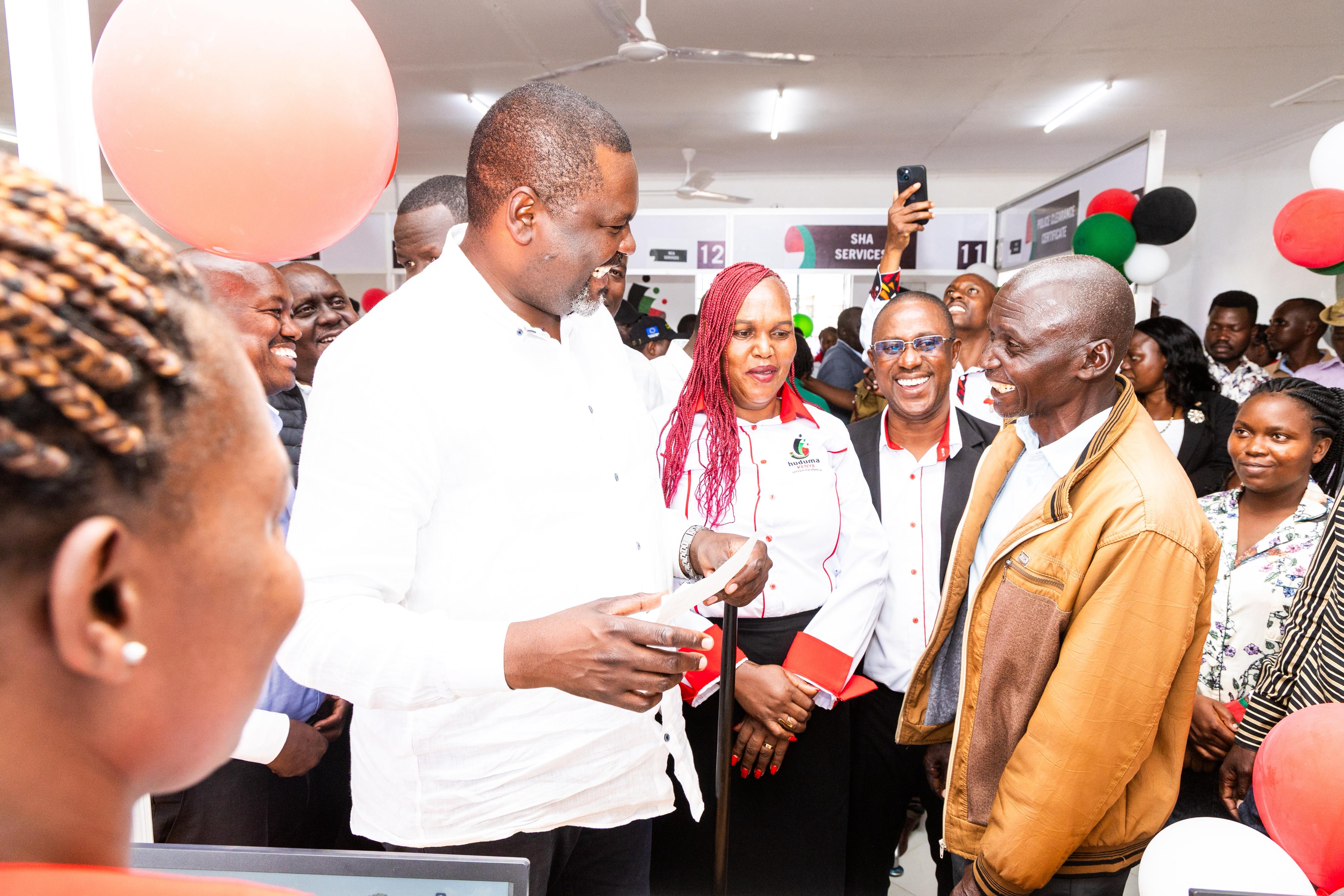 Mogotio Huduma Centre Launch 