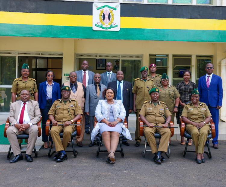 PS Dr. Jane  Imbunya meets NYS management to deliberate on strategic and operational matters 