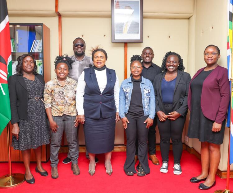 PS Imbunya Meets Youth Coalition Ahead of Coalition of Youth for Devolution Festival
