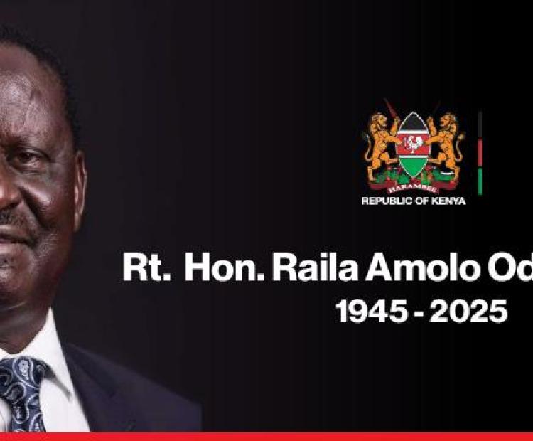 Rt. Hon. Raila Amolo Odinga, E.G.H